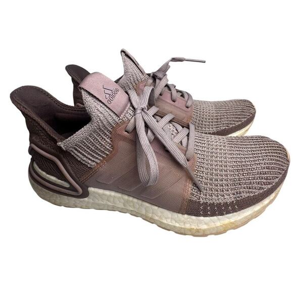 Adidas Ultraboost 19 Purple Running Shoes (G27490) Women's Sz 8 Activewear EUC - Picture 16 of 16